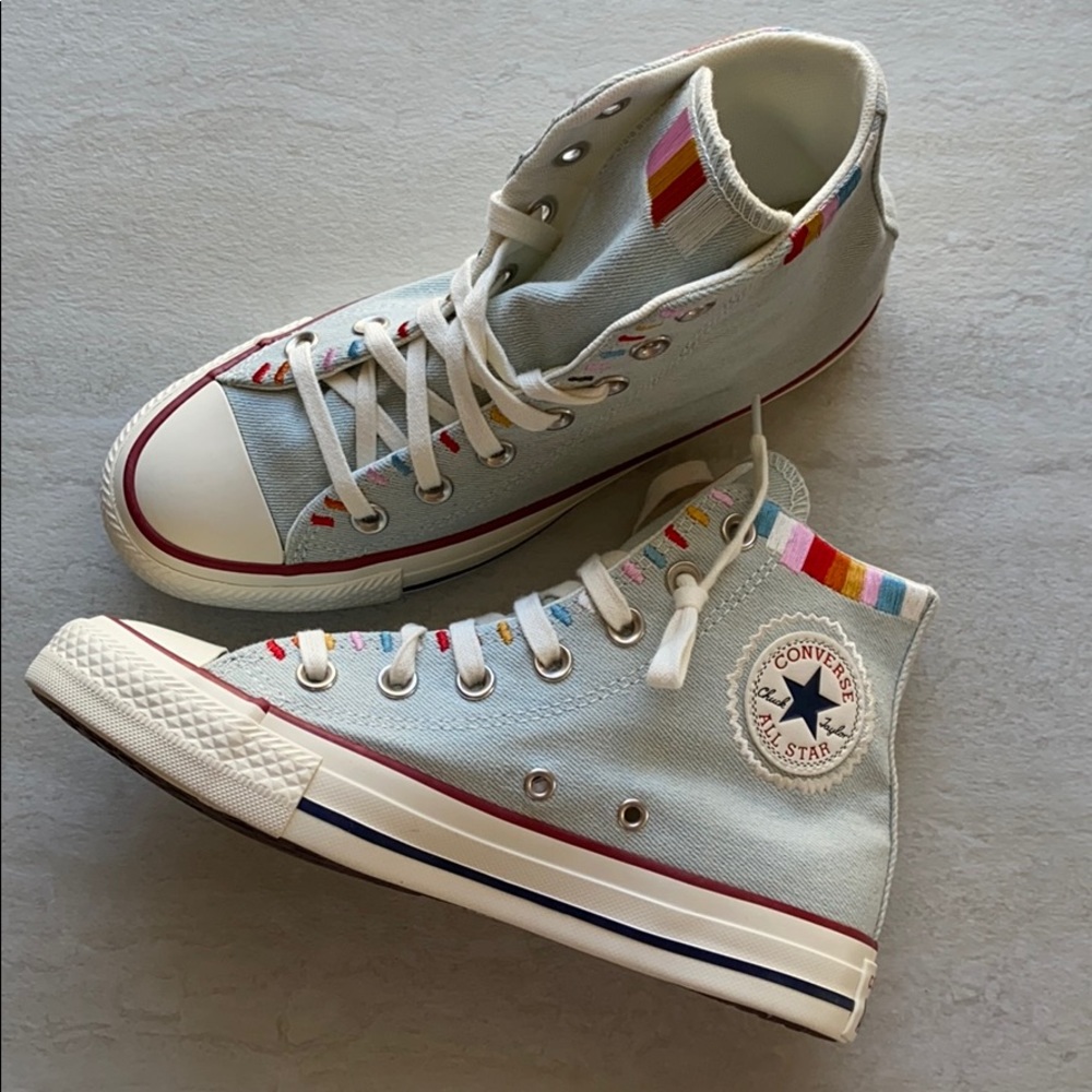 NWT converse ctas boho high tops - Picture 6 of 8